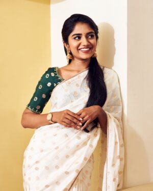 Malavika Manoj Instagram - Outflit - @mayoohka_by_aiswarya_baiju 
 
Stylist - @sridevi_gopalakrishnan 

Photos - @photraits.kiran 

Make up - @roopa_ravi_mua 

Hair - @hairtales.by.punithavathy

Ornaments -  @new_ideas_fashions