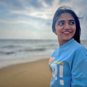 Malavika Manoj Instagram - 🌊✨

📸- @rio.raj 🙌😌

Outfit - @evoca_fashion