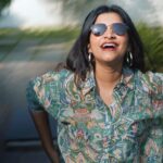 Malavika Sreenath Instagram – Incase you missed some chiri 🌝😎

Shot by @muzammilmooza 🕶️
Shirt @senora_western_outlet 🫶🏼

Special Thanks @amritha_lakshmi___ 🤍