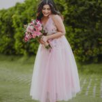 Malavika Sreenath Instagram - Can I go where you go 🌸 Ft @malavika_sreenath Photography @muzammilmooza Styling @styledbyalbin_ @_a.l.b.i.n MUAH @_anish_makeup_artist Outfit @by.albin Bouquet @rose__factory