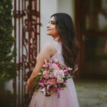 Malavika Sreenath Instagram - Can I go where you go 🌸 Ft @malavika_sreenath Photography @muzammilmooza Styling @styledbyalbin_ @_a.l.b.i.n MUAH @_anish_makeup_artist Outfit @by.albin Bouquet @rose__factory