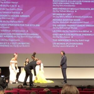 Malea Emma Tjandrawidjaja Instagram - Last night was unbelievable! It was my first movie @afteryangmovie premiere, my first red carpet, and it happened to be at the biggest red carpet and the biggest film festival in the world @festivaldecannes 😍

If you swipe, you can also listen to my little speech (who could say no when Thierry Frémaux put you on the spot like this. Lol 😛)

It was really like a dream come true and I was very happy because I was with the people I loved the most: my amazing director kogonada, my beautiful, gorgeous, stunning mom @jodiesmith and sister @haleyluhoo, and of course my family and my amazing manager @dbatalent. We missed you @justinmin and Colin Farrell! 😍 

Oh and my movie got a long standing ovation too! 😍

----------
👗: @miabambinaboutique_ 

#maleaemma #cannes2021 #cannesfilmfestival #afteryang #kogonada #jodieturnersmith #haleylurichardson #thierryfremaux @a24