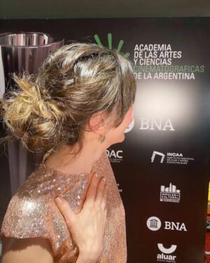Malena Solda Instagram - Entrega de los premios Sur, de la @academiadecineargentina 
Todo nuestro apoyo al cine nacional ✨ 
Hermosa noche y homenajes ✨
Vestido: #emirbilbao 
Peinado: @viespelumovil