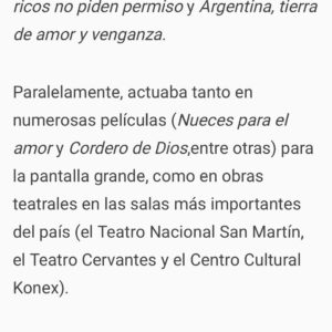 Malena Solda Instagram - ¡Una sorpresa! Gracias por la crónica (no dice su autor/a, quién la escribió)
Gracias @beluguivarela por avisarme que había salido.
La 📸 es de la talentosa  @alejandralopezfotografa, por supuesto