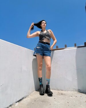 Maliah Arrayah Instagram - focus on yourself babes🫶🏼💫🥰🩷🤘🏼 yes I’m air guitaring idc 😝
.
Vest size 12, Shorts Size 12 @boohoo 
Socks @malianahinuart (I sell them on my website)
Shoes size 13 somewhere from Amazon lol
.
Updates:
- I have a Poshmark selling tall and larger clothes and shoes, and arts and accessories too😊 check link 🌲 
- I have a new book releasing early summer 🦋😇😏
- I have added songwriting to my repertoire actively working with female music artists as we speak🥰🤘🏼 hmu if you would like to collab🫶🏼
- waiting on various projects to come out so I can share but who knows tbh I just keep going 🎭🤪
- I would love to be considered for your project hmu/email mnahinu@yahoo.com or DM😇
.
Also Hot Yoga is saving my life 😭🥰