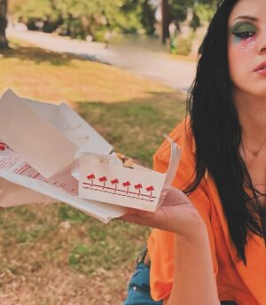Maliah Arrayah Instagram - I’m just a simple country girl 👀🙂‍↕️ also, Happy June💚🫶🏼🥰. Happy Pride month🌈🫶🏼, Happy Summer Solstice (not quite but so soon omg😍), Happy Malia releases the first of 3 weird satirical poetry books called “shit I don’t say out loud”. Stay tuned 😏🤘🏼💥
.
In case anyone wonders where I get clothes to fit me 😂 
Jeans @fashionnova size 12 inseam 37😌
unitard @boohoo size 12 🫶🏼
Cropped Orange Blazer size 12 @boohoo 
Boots @amazonfashion size 13