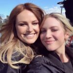 Malin Åkerman Instagram – Our first day of production has officially started on #TheHuntingWives for @STARZ! So excited for you to meet all the wonderful characters! Let me introduce you to Margo (me) and Sophie @brittanysnow 💕 xoxo @rebecca_p_cutter @may_cobb #show #bts #work #bffs 😎