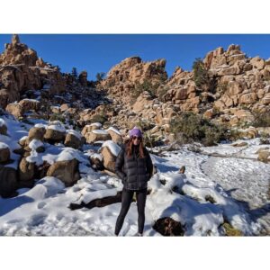 Mallory Jansen Instagram - One day, one desert ☀️❄️