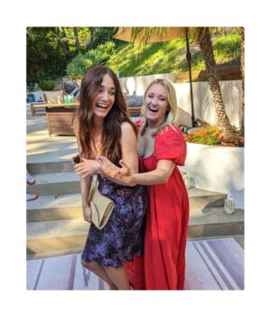 Mallory Jansen Instagram - She's getting hitched!!! So happy for you @emilyosment and @chronicles_of_farnia 💞💍
