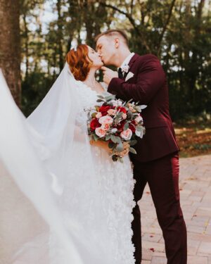Mandalynn Carlson Instagram - One month married, a million months to go @pat_sly ❣️💍