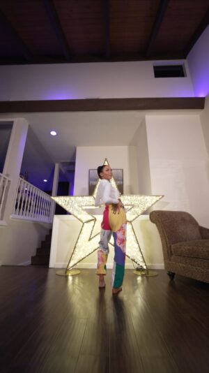 Mandy Jiroux Instagram - I fly where the eagles dare 🎶❤️‍🔥✨⁣
⁣
This collab makes my heart so happy! 🥰 Absolutely loved creating to this empowering song by my incredibly talented babe @lilylane, while also rocking these beautiful sweats by HAYR Apparel! 😍 @soundslikehigher This brand is so unique & special. They do streetwear that’s sustainable, one of a kind & handmade by artists - all with a mental health mission. 💖💖💖⁣
⁣
& thank you to @bobby11dacones for the dope camera skills per usual! 🎥