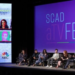 Mandy Moore Instagram - Aaaahhh! I had so much fun hanging with these kats and talking all things @zoeysplaylist at #scad #atvfes @scaddotedu @scadfilm 
Thanks for having me! 💃 #zoeysplaylist