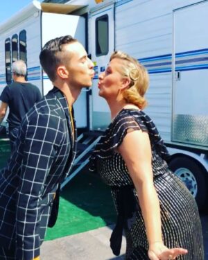 Mandy Moore Instagram - This @dwtsjuniors Time Machine Boomerang brought to you by the incredible @adaripp and yours truly...what was your favorite routine tonight?