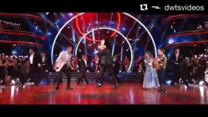Mandy Moore Instagram - A little late in posting, BUT want to send a HUGE shoutout to the full cast and crew @dancingabc for this Disney Opening. Also, loads of respect and love for @district78 for the original track “All You Need Is A Star” and last but not least thank you @jordan_fisher @jasonmaybaum and @ariana_greenblatt for your super star talent...oh, and thank you @disney for letting Mickey fly 😊