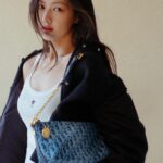 Mandy Tam Man-Huen Instagram – Feeling the city with my Diorstar bag in the new Denim Oblique Jacquard ✨

@Dior #DiorFall24