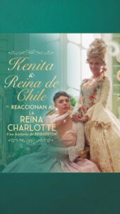 María Eugenia Larraín Instagram - Crossovers que no sabías que necesitabas. @kenitalarraincalderon y @reinadechile se juntaron a ver La reina Charlotte: una historia de Bridgerton 👸 Ya disponible.
