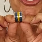 María Valenzuela Instagram – Gracias @poemajoyas por cumplir el deseó de tener este hermoso anillo con los colores de mi querido  @bocajrsoficial  la mitad mas uno no puede dejar de tenerlo. #Boca #anillo #lamitadmasuno