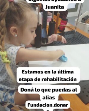 María Valenzuela Instagram - Ayudemos a Juanita! Difundir y donar Alias: fundacion.donar o maletecuida23 Nos quedan pocas semanas 🙏🏻🙏🏻🙏🏻