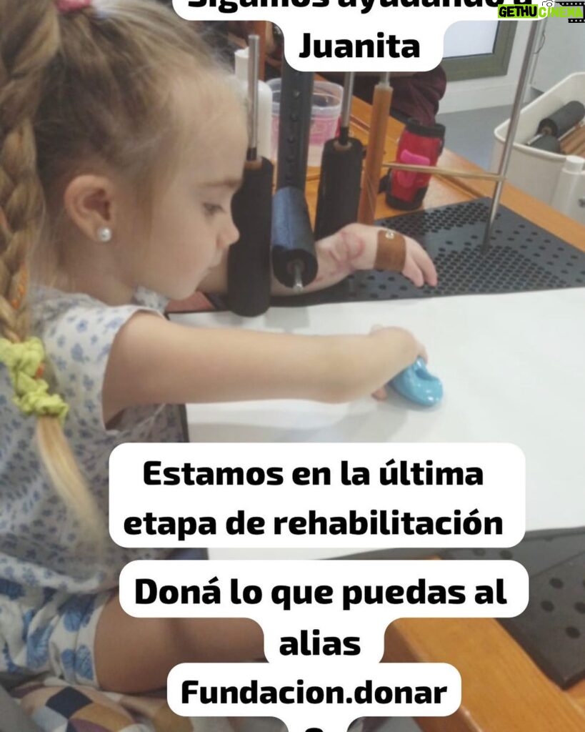 María Valenzuela Instagram - Ayudemos a Juanita! Difundir y donar Alias: fundacion.donar o maletecuida23 Nos quedan pocas semanas 🙏🏻🙏🏻🙏🏻