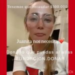 María Valenzuela Instagram – La mamá de Juanita nos explica por lo que está pasando su hija! Necesitamos una vez mas que ayudemos a esta guerrera incansable que nunca pierde su alegría y su sonrisa más allá de lo que está viviendo!! La princesa merece nuestra ayuda! 🙏🏻🙏🏻🙏🏻 Difundi y dona lo que esté a tu alcance. Alias: fundacion.donar GRACIAS 🙏🏻