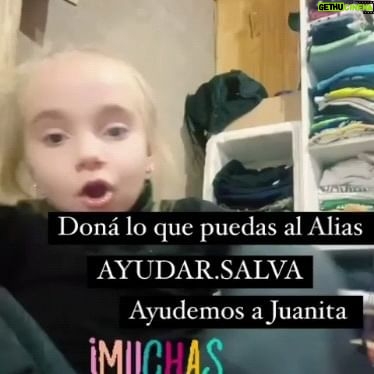 María Valenzuela Instagram - Juanita y su familia perdieron su casa. Ahora están construyendo y no les alcanza. Ayudemos con lo que podamos. El Alias es AYUDAR.SALVA Gracias a todos por su enorme corazón ❤️