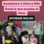 María Valenzuela Instagram – Estos niños necesitan de nuestra ayuda 🙏🏼 Dona lo que puedas al Alias AYUDAR.SALVA Gracias a todos por su solidaridad ❤️