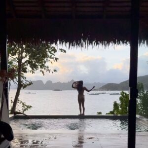 Mara Lopez Instagram - How we wrapped up 2023 🎉 Explored Palawan.. spent time with my family in Siargao.. surfed perfect empty waves.. made it back to NY for New Year's Eve and our flight to Nairobi! 🛫🥳🍾🎈