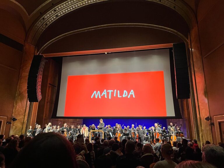 Mara Wilson Instagram - Last night, we got the band back together! The live screening of Matilda with a full orchestra, and Danny narrating, was incredible. Thank you, @njsymphony! I love New Jersey, and I love my dear friends Kiami, Jaki, and Kira, and of course, Danny and Rhea, my favorite aunt and uncle, forever.