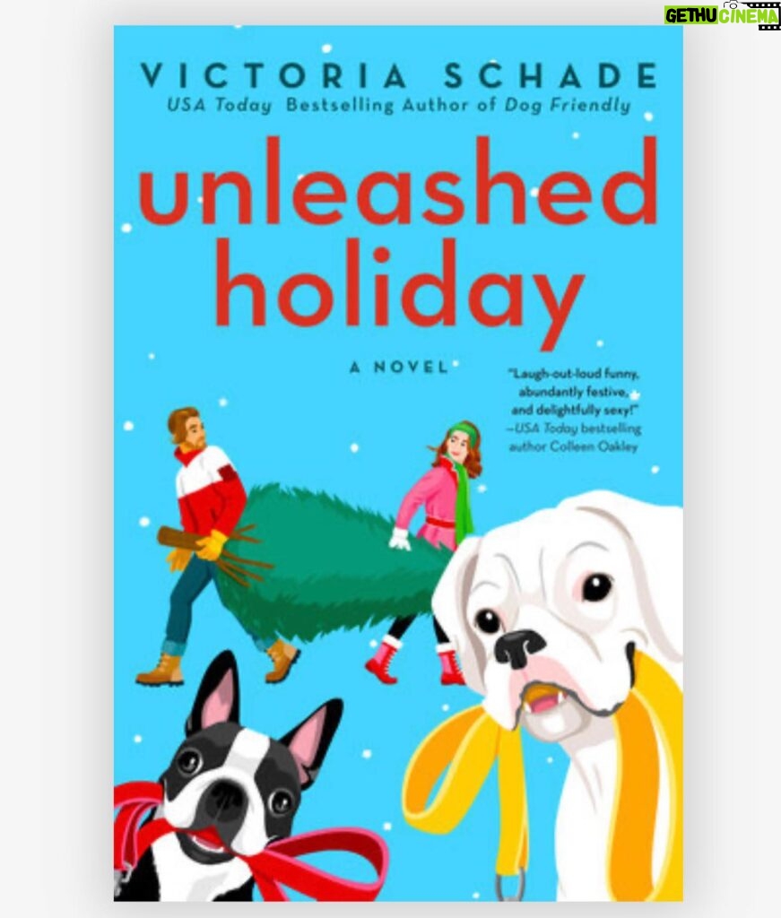 Mara Wilson Instagram - It’s September, but I’m in a holiday mood! Absolutely adored getting the chance to narrate @victoria_schade’s funny, romantic, sometimes spicy, and adorable dog-filled romantic comedy, #UnleashedHoliday! She is an excellent writer, and this book warmed my heart. And I mean, how could it not? An enemies-to-lovers story set against beautiful fall and winter scenery, with so many cute dogs — and yes, also a cat! — thrown in? Irresistible. Get yourself a nice hot chocolate, get your favorite dog a pup cup, and get the audiobook now, link in stories! And speaking of adorable dogs, here, I am with two adorable dogs in Belfast! 🐶