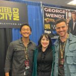 Mara Wilson Instagram - GREAT first day of #SteelCityCon! Met some lovely fans in this lovely city, and even got my photo with 2/3 #BluesClues hosts! Now I just need the final clue — I mean, host!