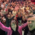 Mara Wilson Instagram - I had SUCH a great time at @comicconlpool! Thank you, lovely Liverpudlians, for making me feel so amazingly welcomed. And thank you to all the mums and dads who helped their daughters dress as Matilda! As you can see in this photo from @liverpoolecho, I was in tears over it. TOO CUTE! Also, just for fun, here’s me and Chewbacca. #liverpool #comicconliverpool #comicconliverpool2022 #monopolyevents