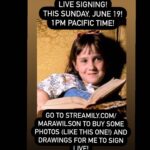 Mara Wilson Instagram - What time is it? SIGNING TIME! Or at least it will be! If you ordered something from me through my @streamily.live store (link in bio!) you can watch it get signed HERE on Instagram Live! And there’s still stuff to buy, including #HelluvaBoss and Matilda merch! Get yours now!