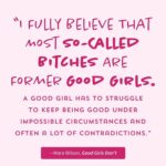 Mara Wilson Instagram - My new book GOOD GIRLS DON’T is OUT NOW on @scribd! Link in bio, give it a read or a listen!