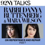Mara Wilson Instagram - I have been learning so much from @rabbidanyaruttenberg’s wise book about repentance, forgiveness, and justice, and I am thrilled that @92ndstreety is giving us the opportunity to discuss it online on February 7! Link to tickets in bio!
