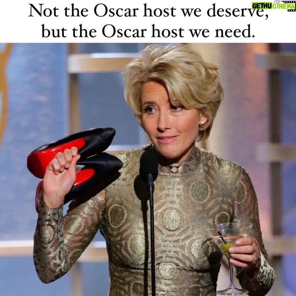 Marcella Lentz-Pope Instagram - How do I start an online petition? . #emmathompson #dameemmathompson #theoscars #oscars #oscarshost #oscars2022 #academyawards #theemmathompson #theacademy #theacademyawards