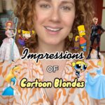 Marcella Lentz-Pope Instagram - Impressions of Cartoon Blondes 👱‍♀️ Check out my Redheads, Brunettes, Raven hair & Pink hair impressions…