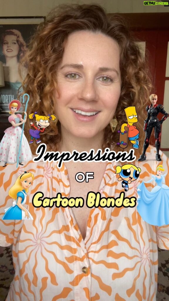Marcella Lentz-Pope Instagram - Impressions of Cartoon Blondes 👱‍♀️ Check out my Redheads, Brunettes, Raven hair & Pink hair impressions…