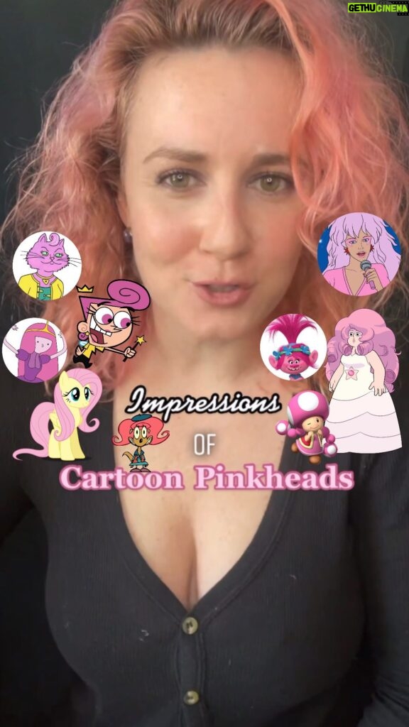 Marcella Lentz-Pope Instagram - Kinda had to do pink cartoons next… Hair color by @naomi_knights Lasting hair color by @davinesnorthamerica