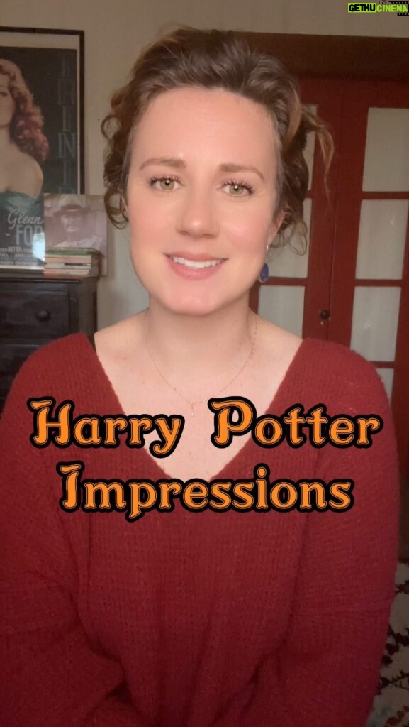 Marcella Lentz-Pope Instagram - It’s been a long time since I’ve done HP impressions and it’s one of my most requested so here ya go!⚡️🧙🏻‍♀️