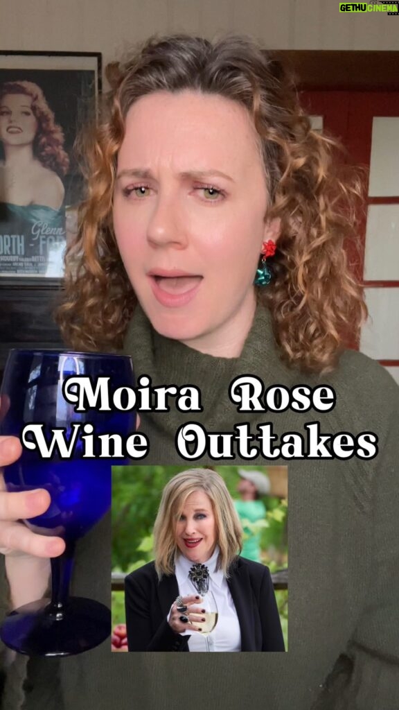 Marcella Lentz-Pope Instagram - 🍷Moira Rose Wine Outtakes🍷 Gotten a few requests for these so sharing here.