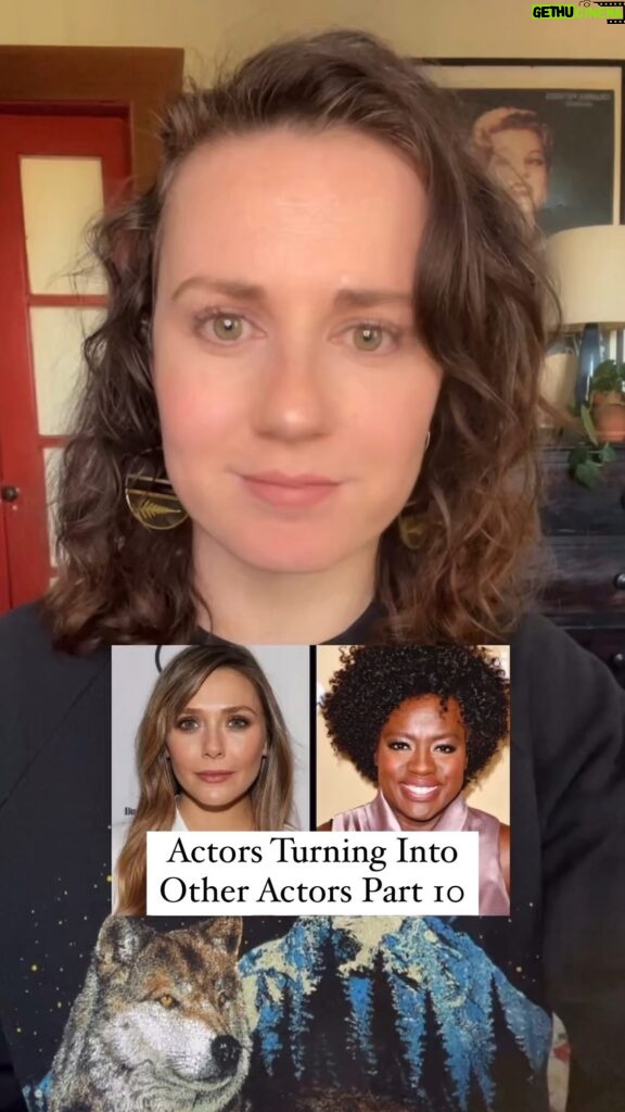 Marcella Lentz-Pope Instagram - New video of my series ‘Actors Turning Into Other Actors’! Watch til end and let me know if you agree… 🤷‍♀️