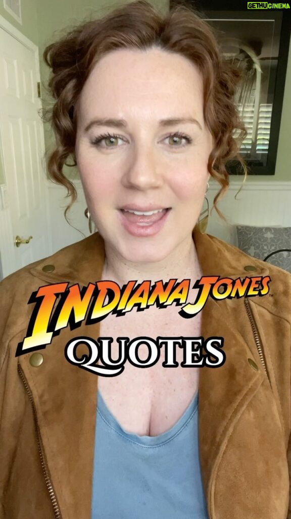 Marcella Lentz-Pope Instagram - In honor of ‘Indiana Jones and the Dial of Destiny’ opening tomorrow, here are some of my favorite quotes from the original trilogy.