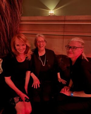 Marg Helgenberger Instagram - In the Big Apple this weekend to honor the late great Paula Weinstein. A beautiful memorial, held during @tribecca film festival, where Paula’s genius as a producer, guided the festival for over a decade.

Paula’s extraordinary daughter Hannah Rosenberg, hosted a perfect day filled with deeply heartfelt tributes, laughter, & a Motown dance party at @sohograndhotel

Added bonus was getting to hang with one of my idols, the legendary @janefonda !

Thank you @hmsrose for producing a fitting tribute to your mama.  And to my amazing husband #charliehaugk for taking all the 📸
#PaulaForever