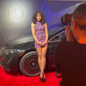 Margaret Odette Instagram - @womeninfilmla Oscar Party 2023… a wonderful time in the room where it happened!

Congrats to all the womxn nominees and winners🌟 
.
.
.
@staud.clothing @porschefabulous @ain_nai 
#margaretodette #blackgirlmagic