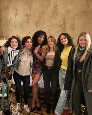Margaret Odette Instagram - @womeninfilmla Oscar Party 2023… a wonderful time in the room where it happened!

Congrats to all the womxn nominees and winners🌟 
.
.
.
@staud.clothing @porschefabulous @ain_nai 
#margaretodette #blackgirlmagic