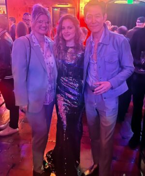 Margarita Levieva Instagram - About last night…..

….Still buzzing💫💫💫

#LeslyeHeadland thanks for making this little girl’s dreams come true, and inviting me to be a tiny part of your massive universe.

Thanks for the INCREDIBLE team, who helped me feel myself again, after covid/stikes/baby hiatus from the red carpet. (@bailey.moon first and foremost❤️‍🔥❤️‍🔥)

And always @dolcegabbana. Wearing your dresses is a gift.

Styling: @bailey.moon 
Makeup: @missjobaker 
Hair: @e_mendez 
Dress: @dolcegabbana 
PR: @alexcrotin @theledecompany 

Who made this all happen: @starwars @disneyplus @officialacolyte