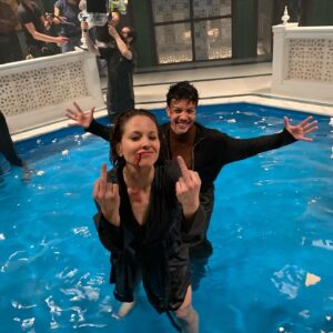 Margarita Levieva Instagram - Our show would be nothing without our incredible stunt team. 
And my unbelievably skilled, brave, stunt double  @caitlin_mcnerney . I owe her and all of them a ginormous amount of gratitude. 

I trusted them with my life, and took in all of their experience and wisdom. 
As Lee, kept teaching me through our practices,
“You gotta go slow to go fast”.
That lesson was everything for the grueling days of shooting the fight sequences, not to mention, life in general. 

THANK YOU🥷🏻
@caitlin_mcnerney 
@jade.dre 
@audreywaldo 
@stuntplayer 
@adri6cea 
@caro87stunts 
@stunt_lee93 
#sebastienperes 

@in_from_the_cold_netflix 
@netlfix 
#infromthecold 
#netflix 

(Scroll through all the ten for some fun shots of them all 😉)

📸 @samanthalopezs