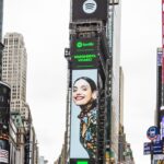Margherita Vicario Instagram - Oggi a Times Square se alzi lo sguardo incontrerai il suo. @margheritavicario, nostra ambassador #SpotifyEQUAL 💚