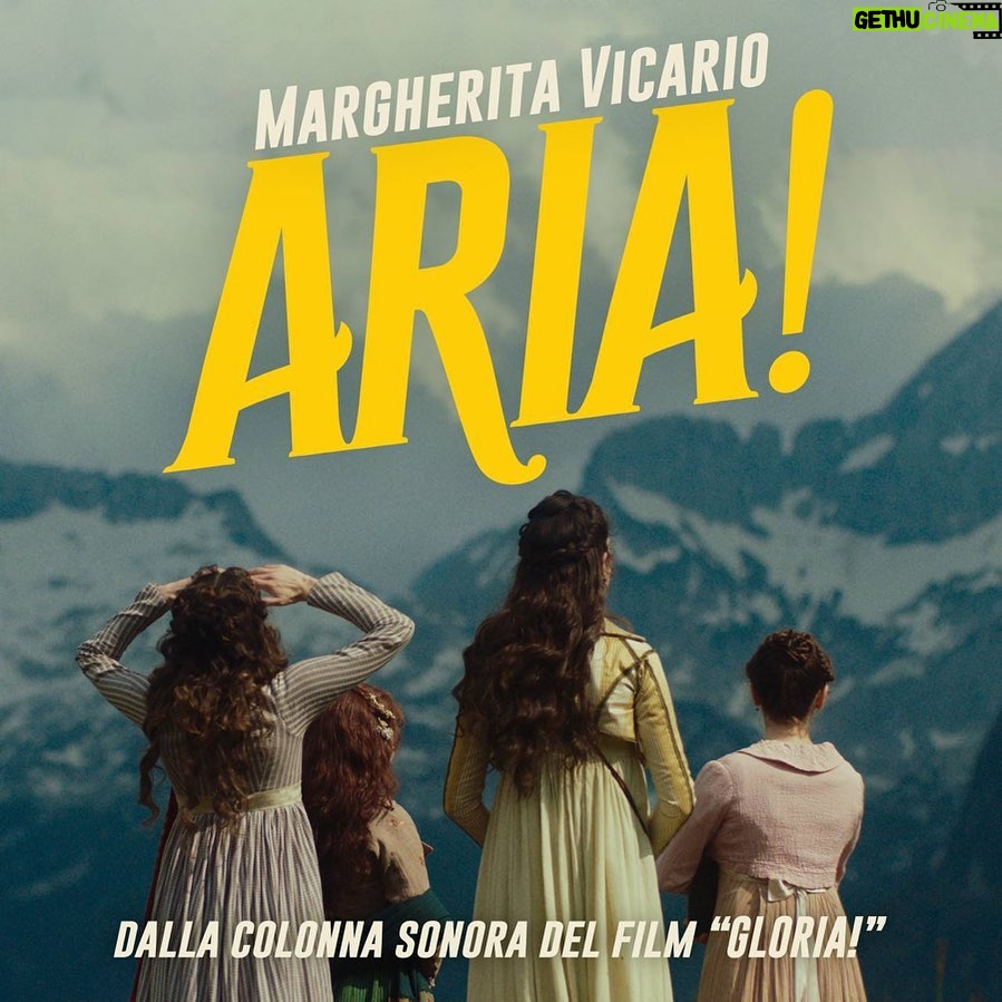 Margherita Vicario Instagram - “ARIA!” il mio prossimo singolo, tratto dalla colonna sonora del film “Gloria!” FUORI IL 27 MARZO 🙌🏽 Prod. by @_______dade 😏🥁 @islandrecords_it @metatronmgmt