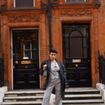 Margo Dumas Instagram – It’s London baby 💫🇬🇧

#ootd 
Suit @mango 
Cap @misbhv 
Bag @misbhv
Big ring @broq.world